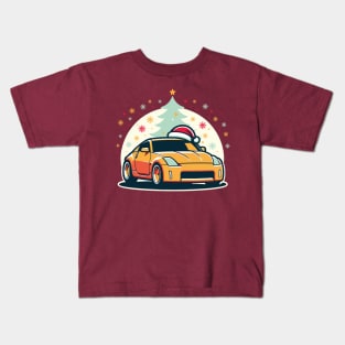 YELLOW 350Z CHRISTMAS EDITION Kids T-Shirt